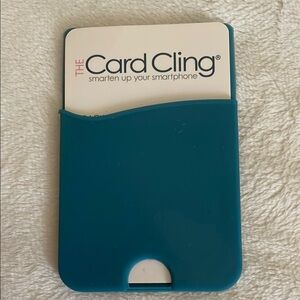 Card cling for phone